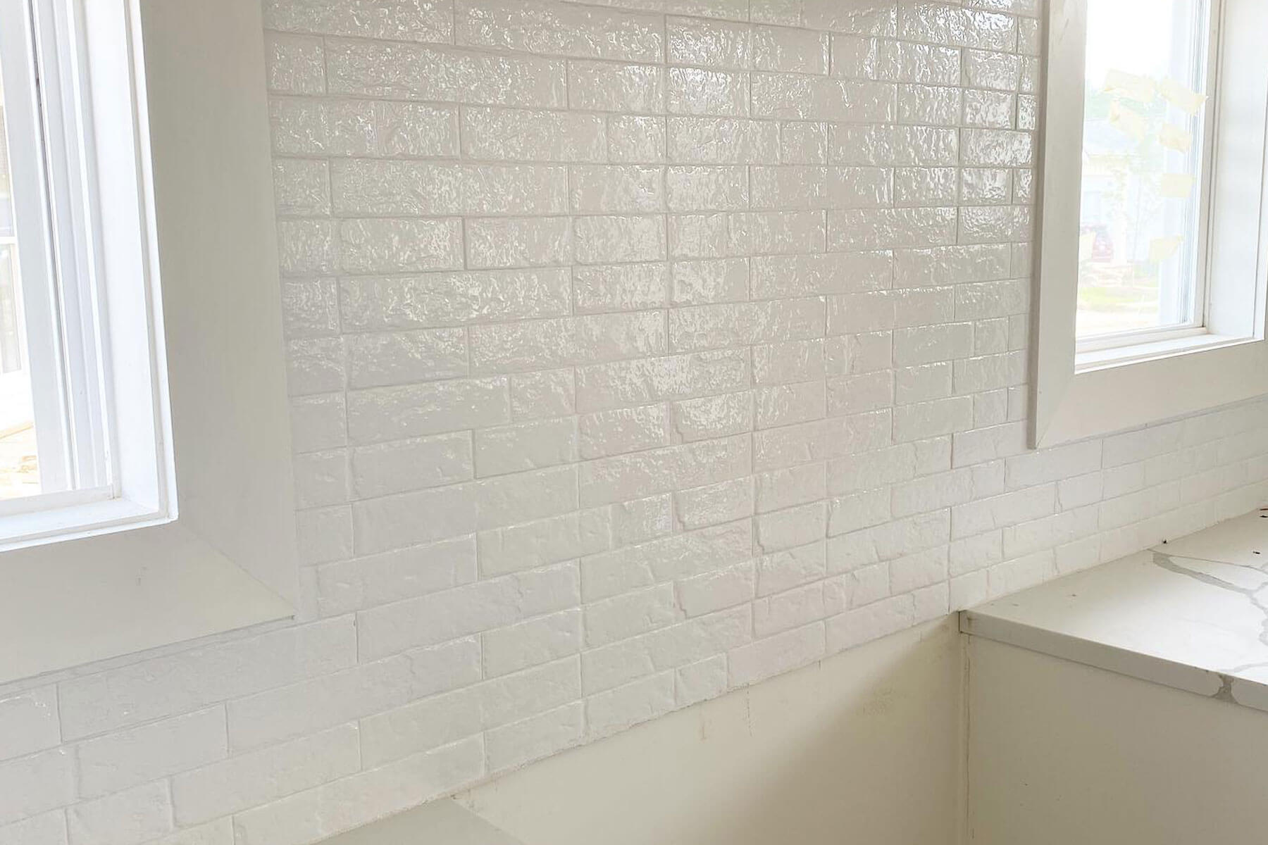 Brick Wall Tiling